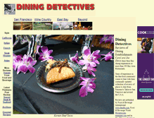 Tablet Screenshot of diningdetectives.com